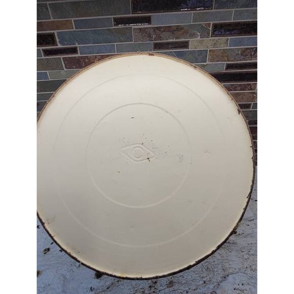 Vintage Toleware Canister, Folk Art Rosemaling, Large Tin, Primitive - Picture 6 of 7